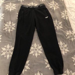 Black Hollister XS Sweatpants